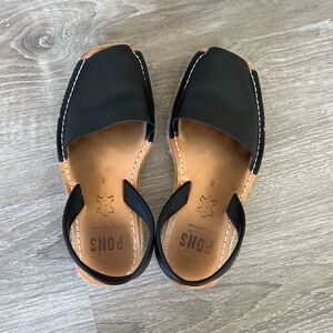 Pons Avarcas Classic Espadrille Black